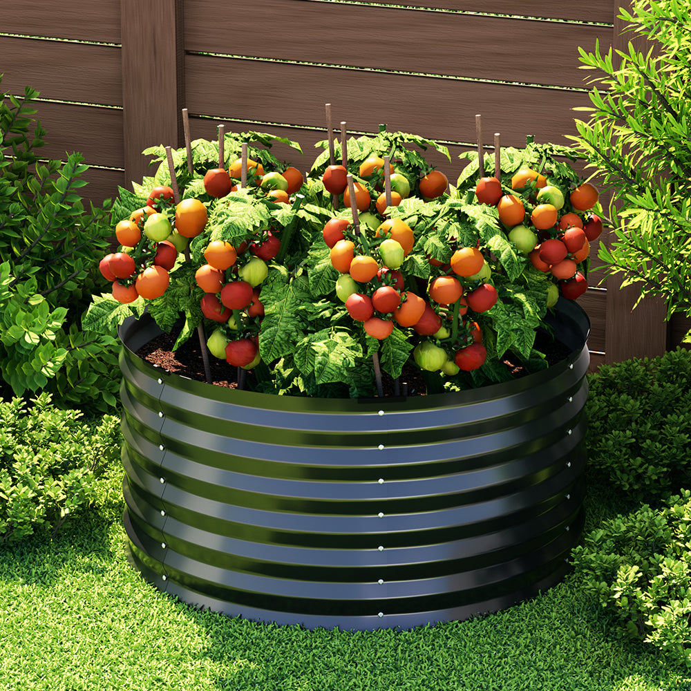 greenfingers raised gardnend bed round