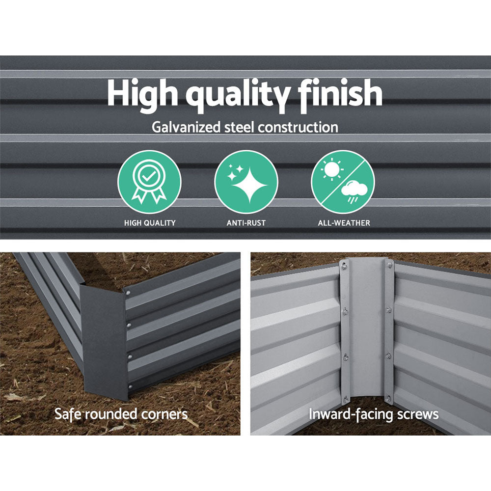 DIY kit low raised garden bed by greenfingers Australia wide shipping