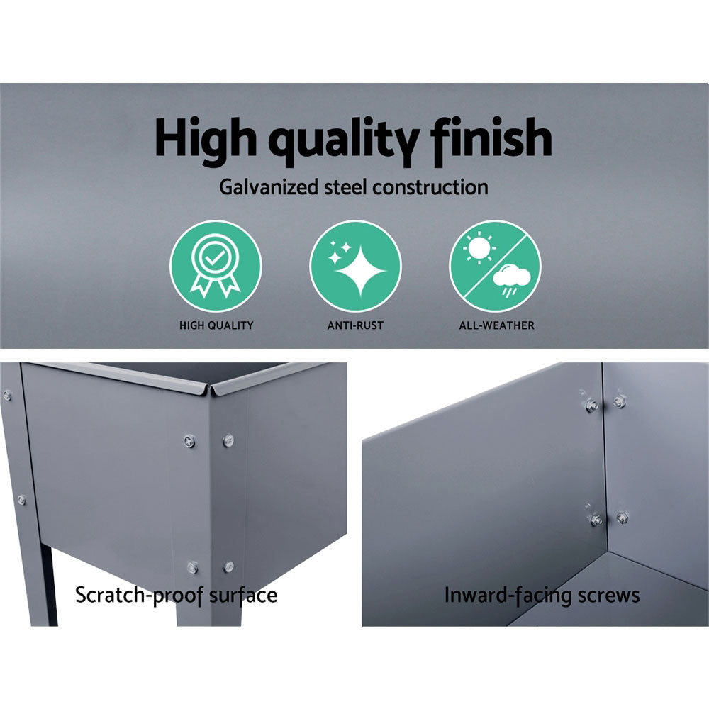 Greenfingers Raised Garden Bed 1m x .8m x 300mm