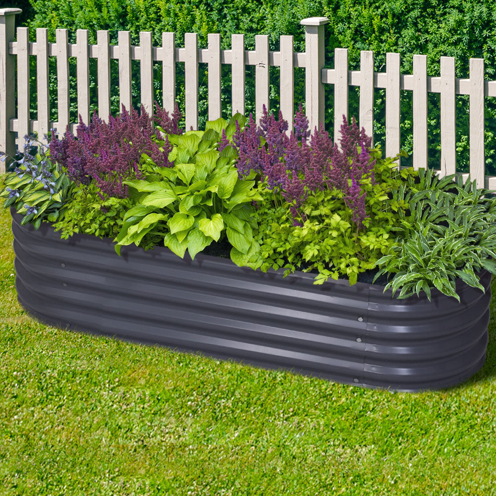 Green fingers garden bed planted out in Perth