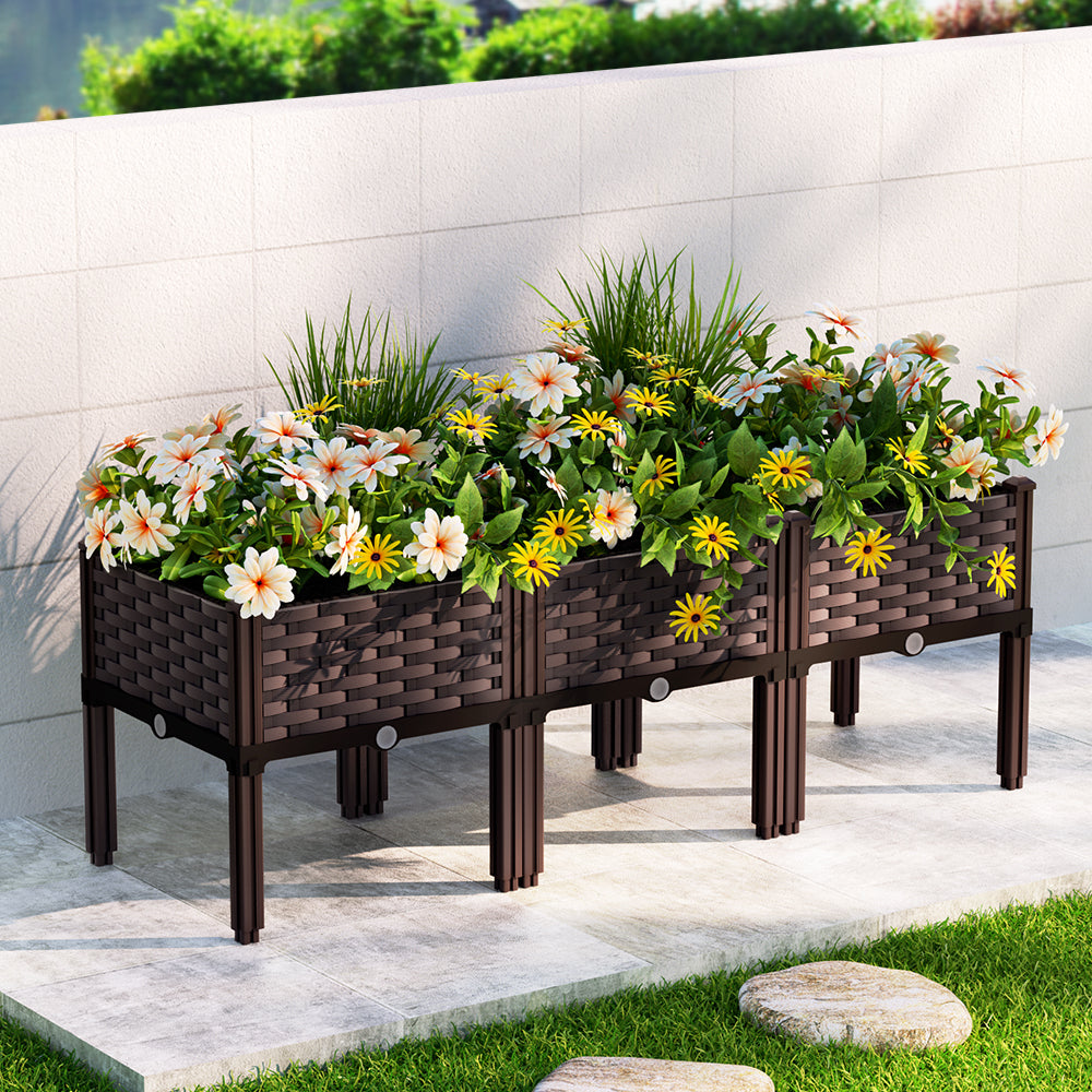 plastic raised garden beds in australia