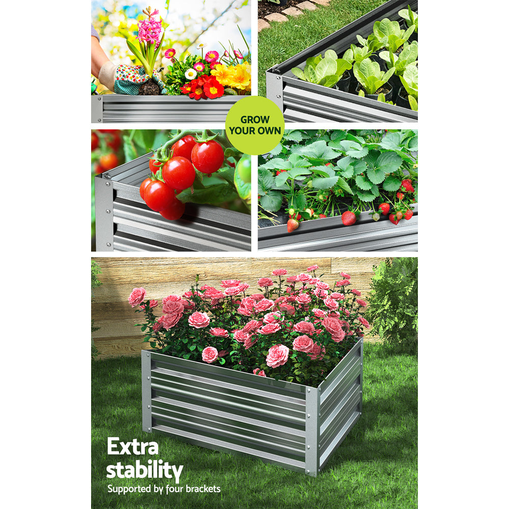 Greenfingers Raised Garden Bed .86m x .86m x 300mm