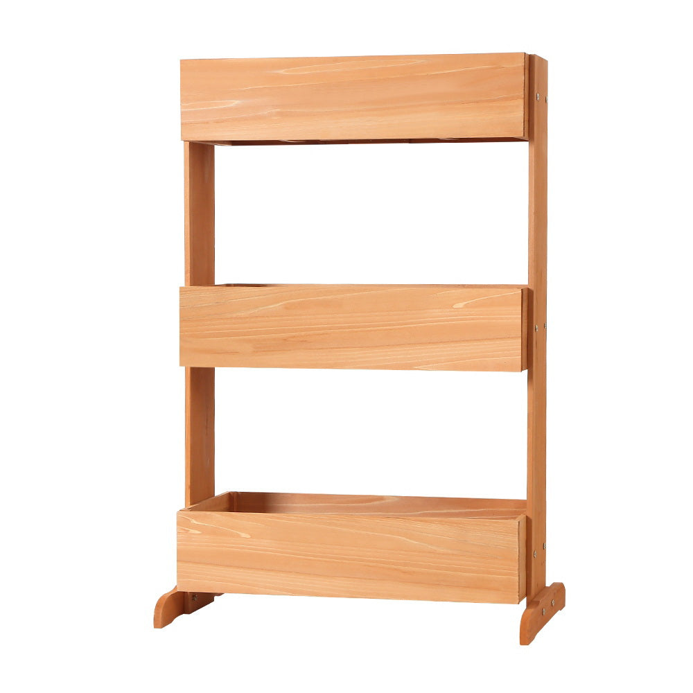 Greenfingers Wooden Raised 1.06m x .69m x 390mm