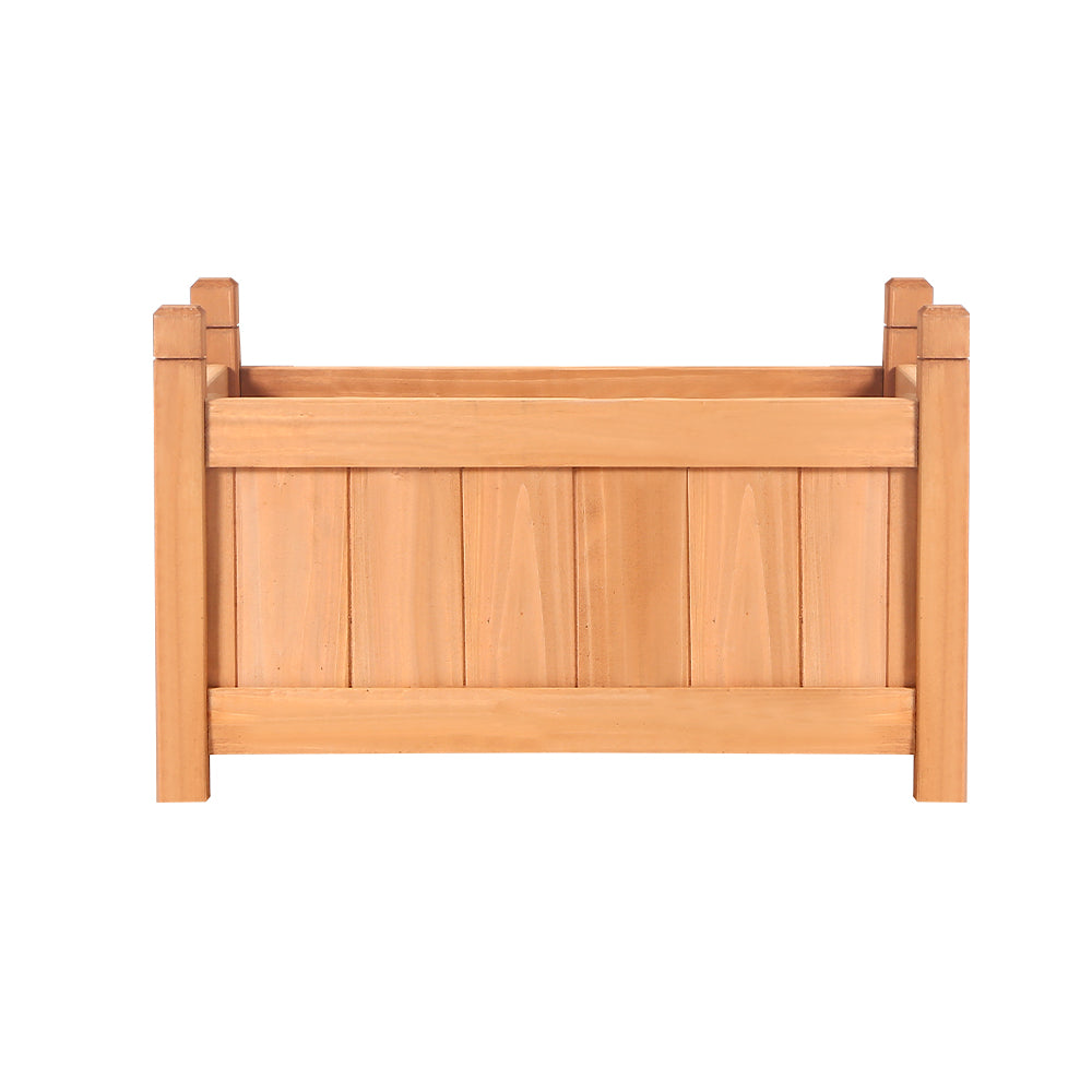 Greenfingers Wooden Raised Garden Bed .6m x .3m x 330mm