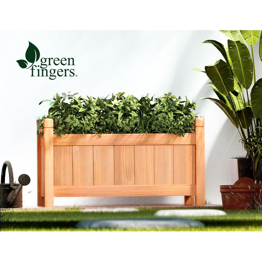 Greenfingers Wooden Raised Garden Bed .6m x .3m x 330mm