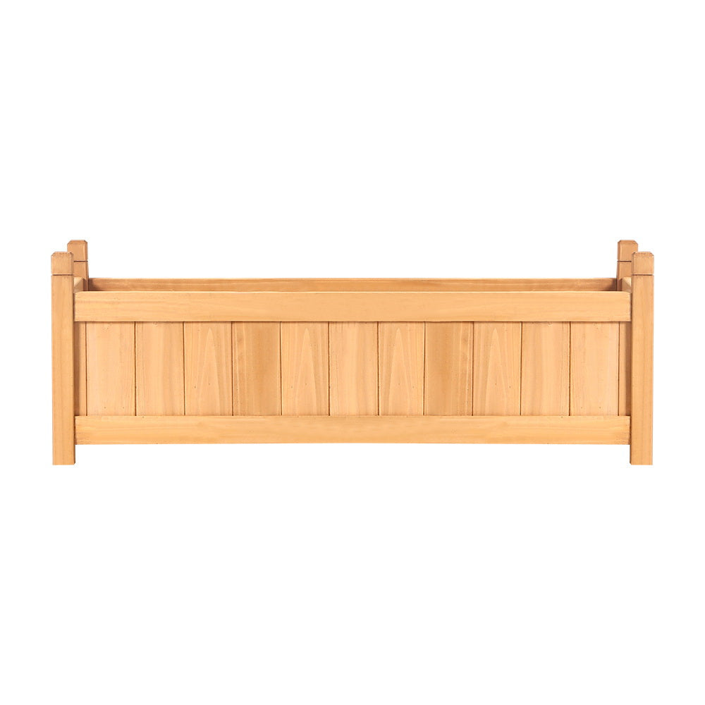 Greenfingers Wooden Raised Garden Bed .9m x .3m x 330mm