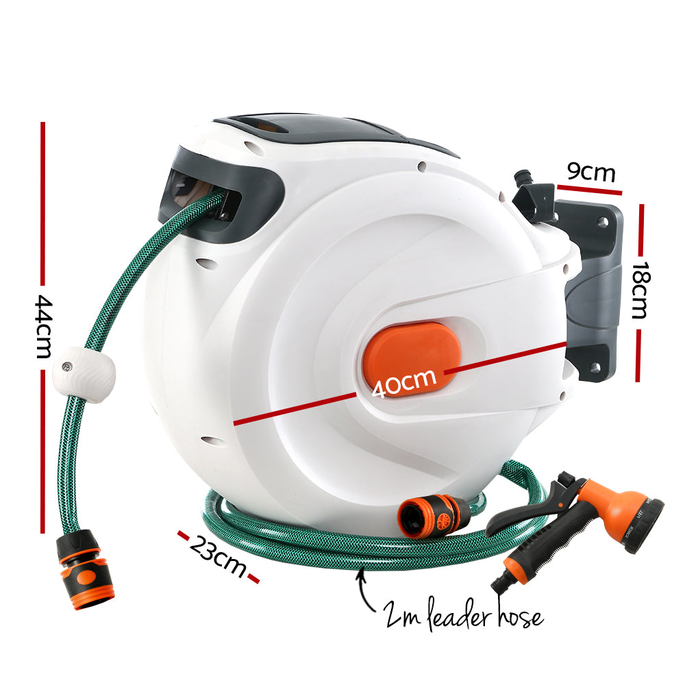 Retractable Hose Reel 30m Auto Rewind