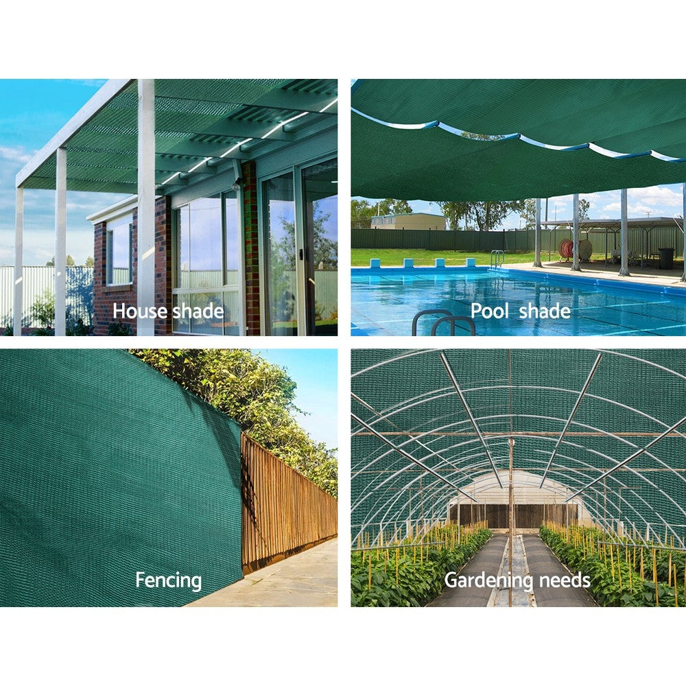 30% Shade Cloth Heavy Duty 1.83m x 50m Green
