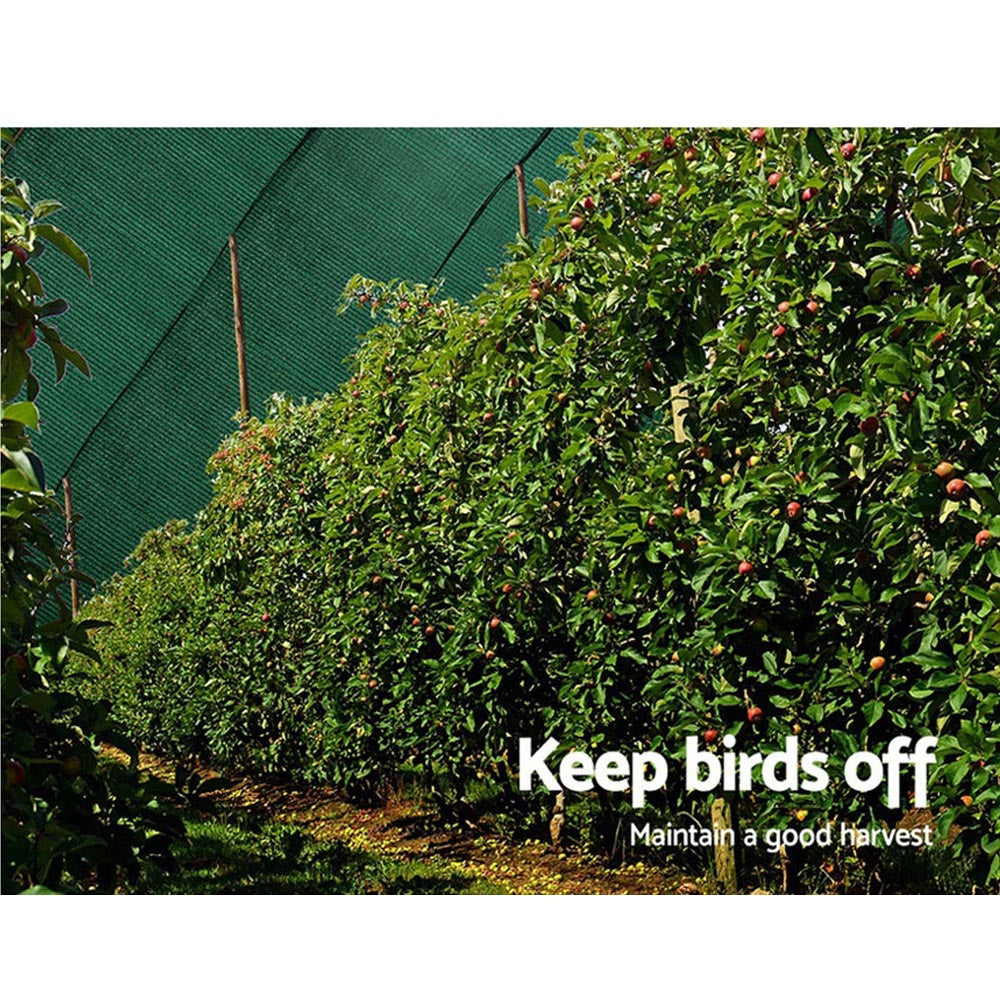 90% Shade Cloth Heavy Duty 3.66m x 10m - Various Colours