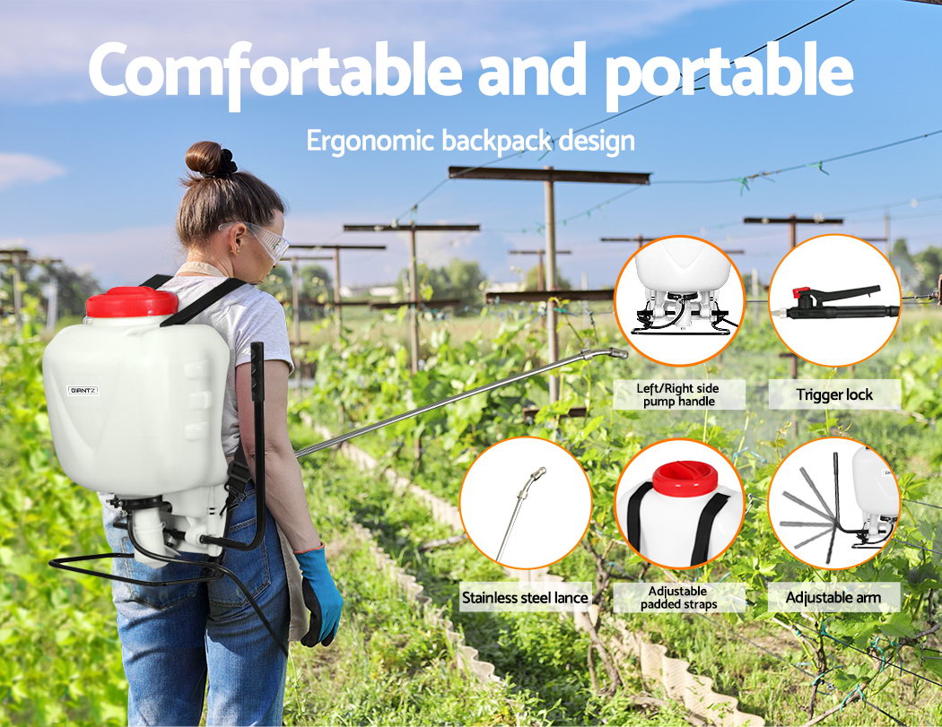 Giantz | Weed Sprayer 15L Backpack
