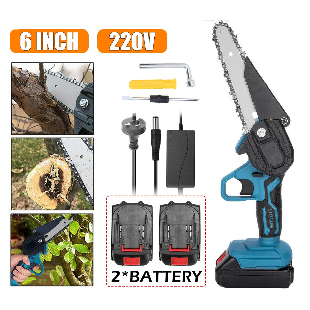 garden tools mini cordless chainsaw
