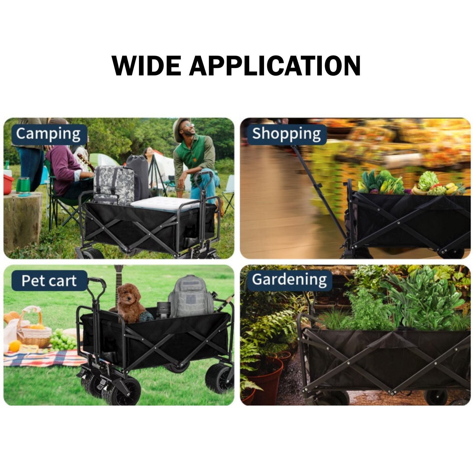 garden cart with a variety of uses