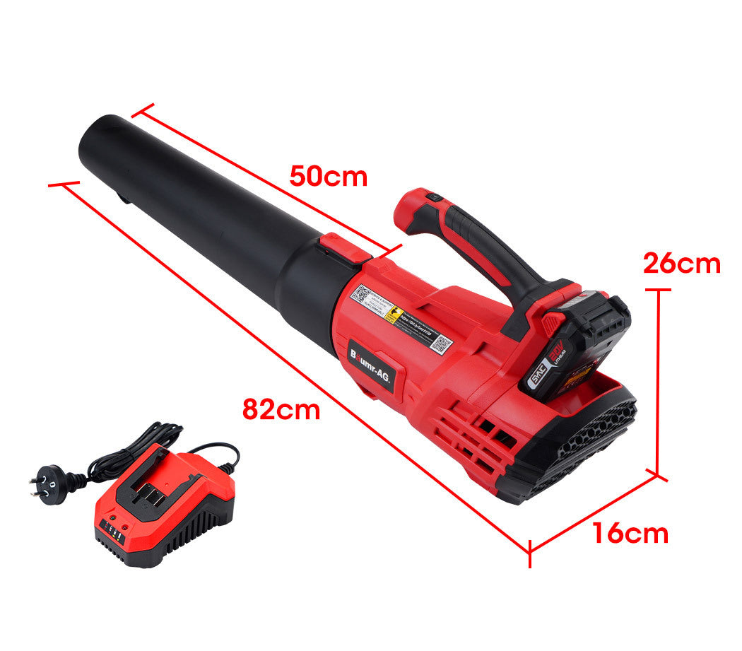 Baumr-AG | Cordless Leaf Blower 20v Lithium Battery