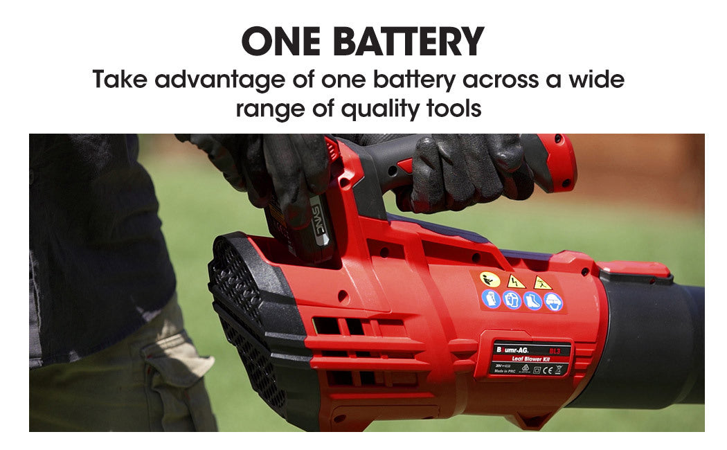Baumr-AG | Cordless Leaf Blower 20v Lithium Battery