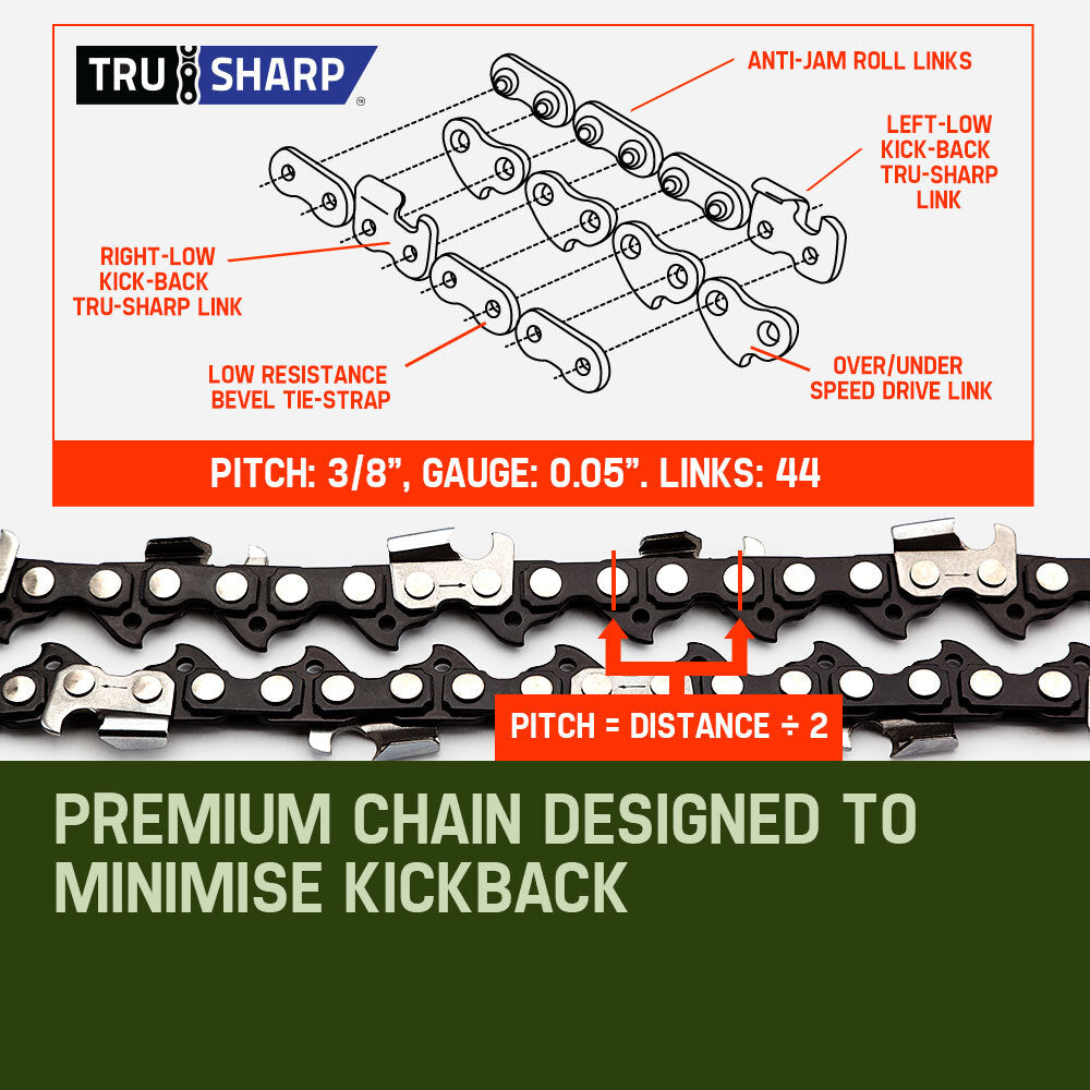 Baumr-AG | Petrol Pole Chainsaw Saw Petrol 65cc