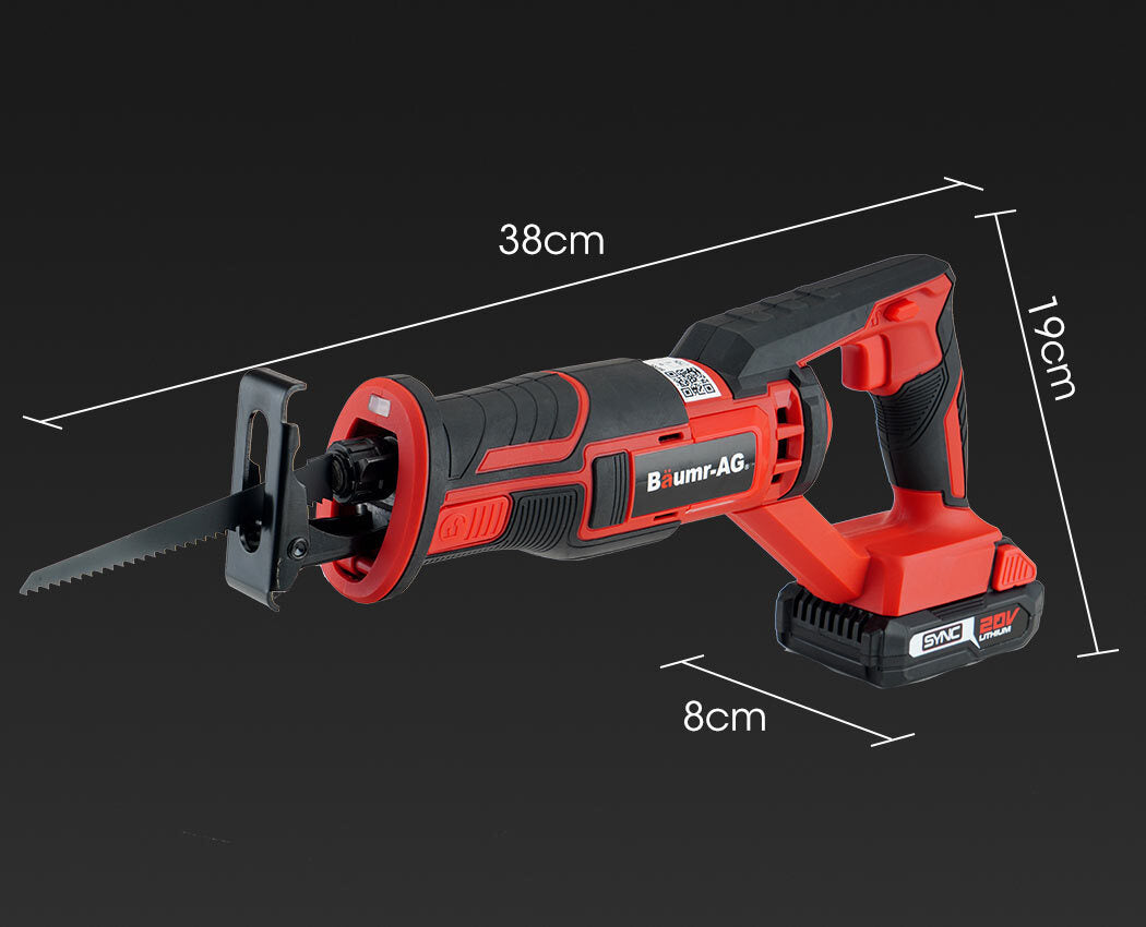 Baumr-AG | Cordless Electric Reciprocating Saw 20v
