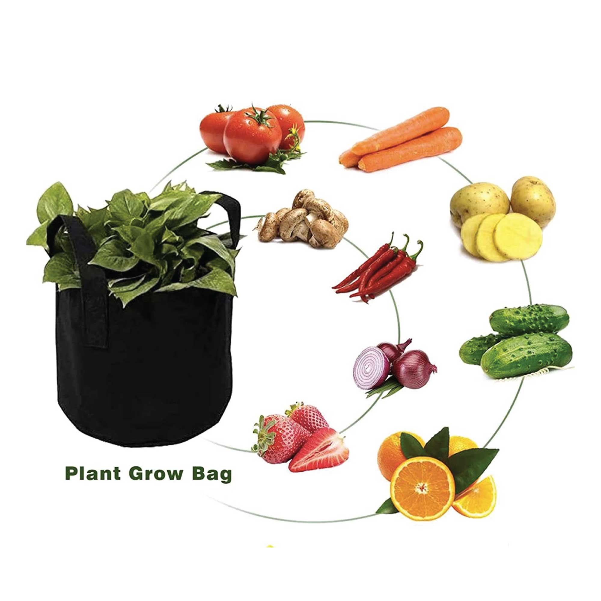 Grow Bags 38L - 6 pack