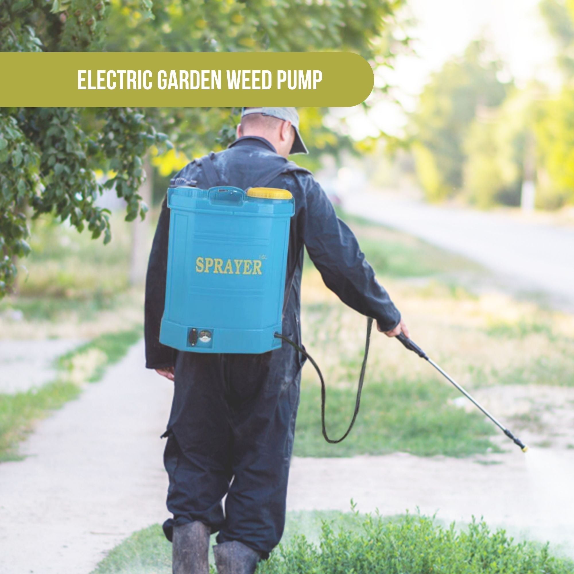 Weed Sprayer 16L Backpack - Lithium 12V