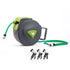 Dynamic Power Garden Water Hose 20M Retractable Rewind Reel Wall Mounted australia