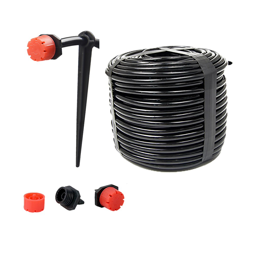 50M Hose Garden Irrigation System Plant Watering DIY Micro Drip Kits Media 1 of 8