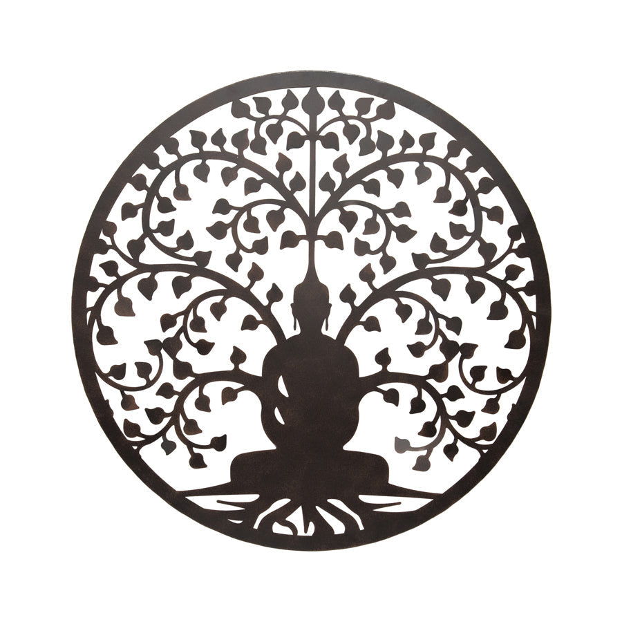 Lasercut Buddha Serenity Wallart