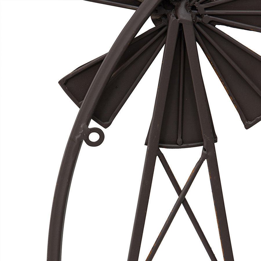 Contemporary 3-Windmill Wall Art