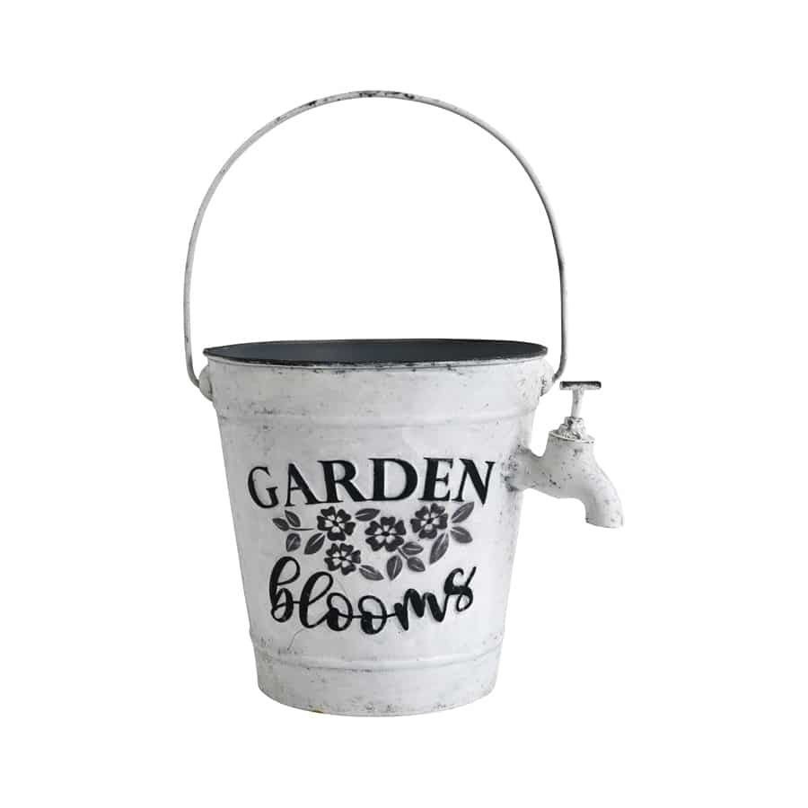 Garden Blooms Bucket with Tap