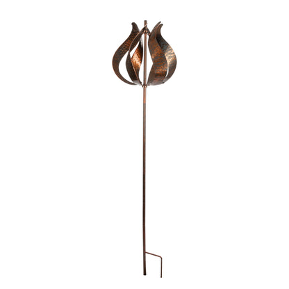 Wind Spinner Tulip Bronze