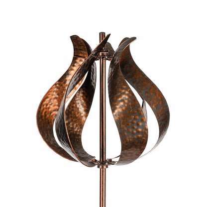 Wind Spinner Tulip Bronze