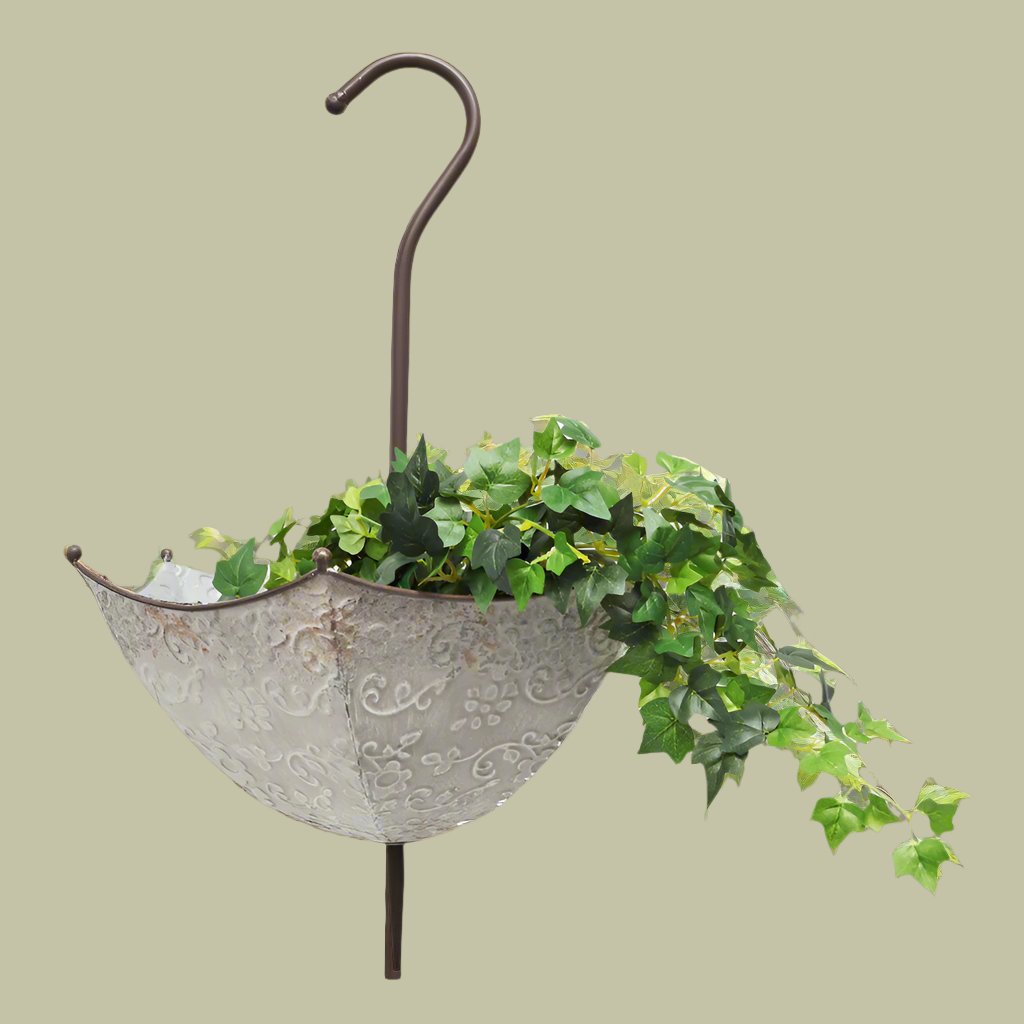      

Willow &amp; Silk Rust 59cm Umbrella Hanging Pot/Planter 