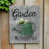 Willow & Silk Plaque Sign 48cm &