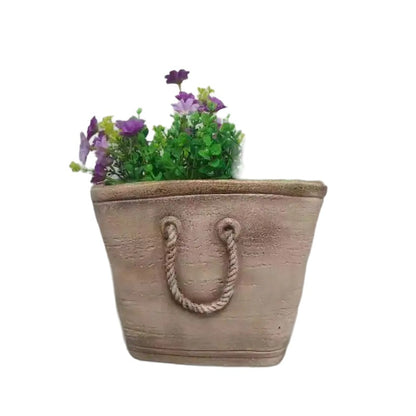 Handbag Planter w/Hole + Plug