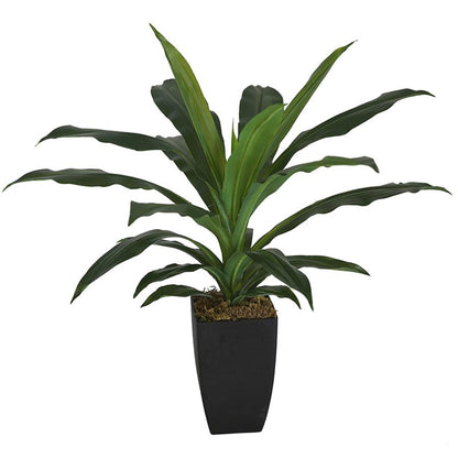 Potted Artificial Faux Janet Craig Dracaena