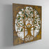 Willow & Silk Laser cut 35cm Metal Tree Of Life 3-Piece Nature Wall Art