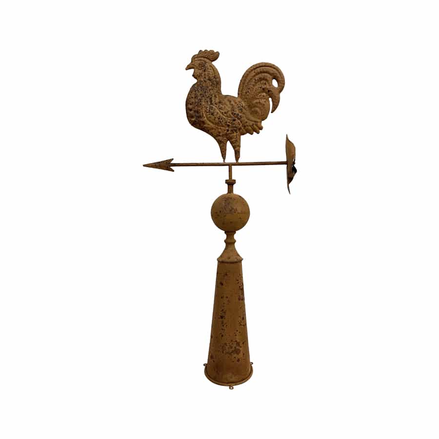 Rust Rooster Weather Vane