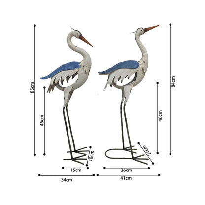 Set/2 Asst Egret Crane Couple