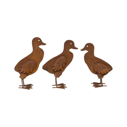 Set/3 Asst Rust Baby Ducks