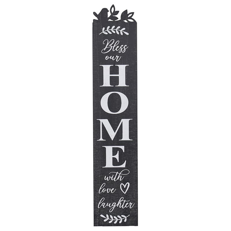 120cm Bless Our Home Wall Art 24x2.5x120cm