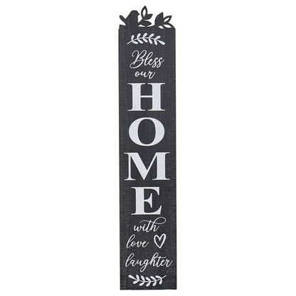 120cm Bless Our Home Wall Art 24x2.5x120cm