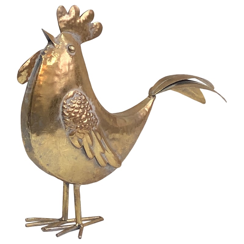 Lustre Gold Chook w/Long Tail