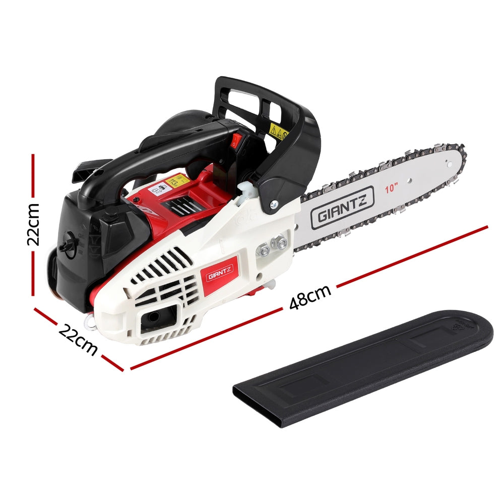 Giantz | Petrol Chainsaw E-Start 10” Bar 25cc