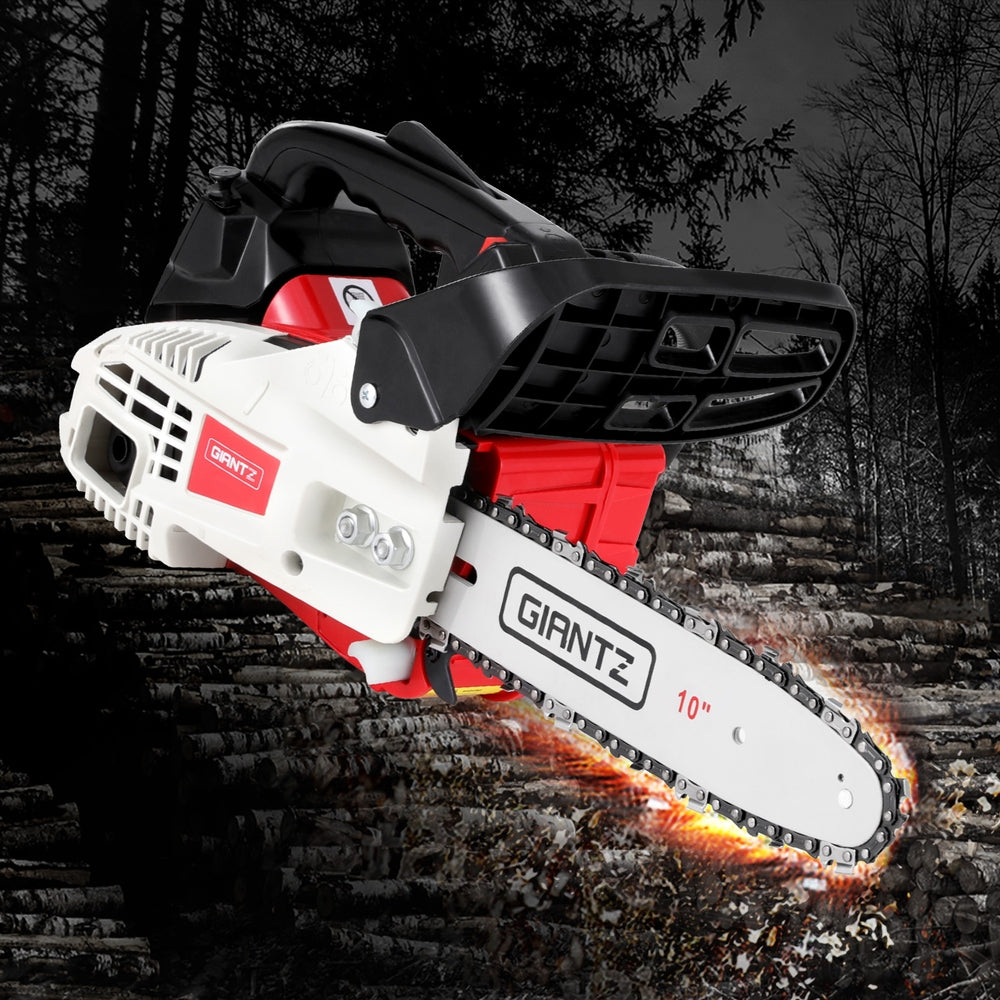 Giantz | Petrol Chainsaw E-Start 10” Bar 25cc