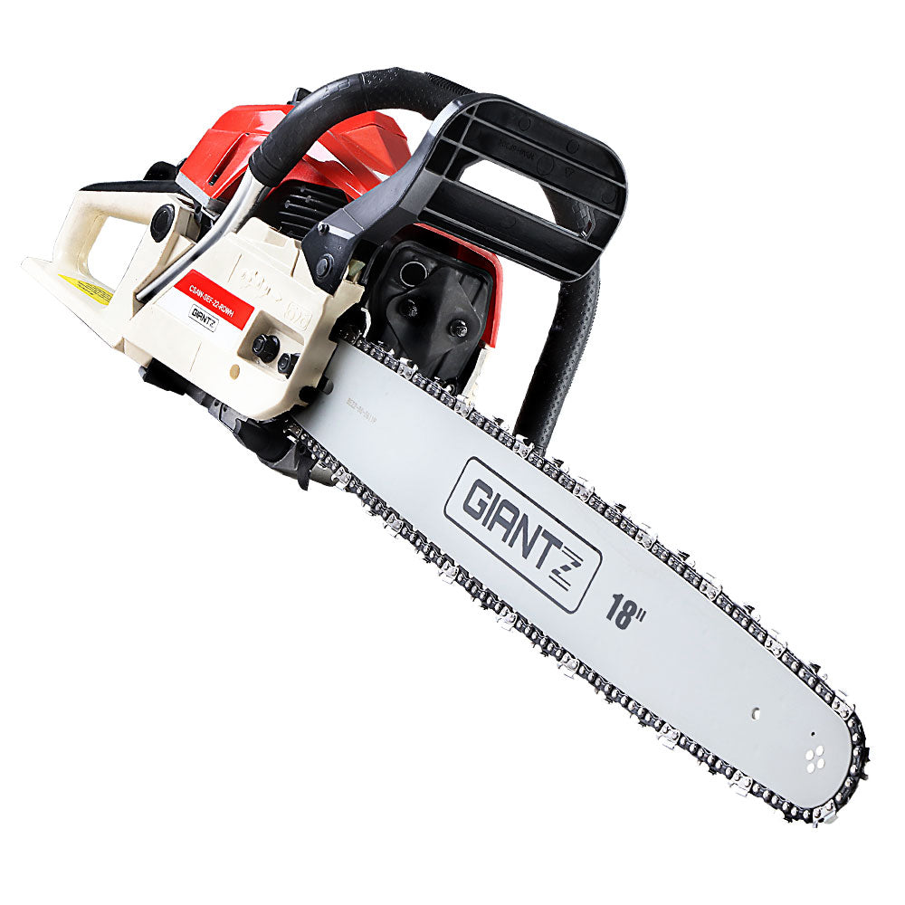 Giantz | Chainsaw Petrol Commercial 18" Bar - 75cc