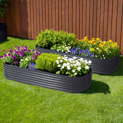 Greenfingers Garden Bed 2.4m x.8m x 420mm (Twin pack)