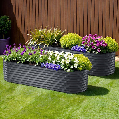 Green Fingers Raised Garden 2.4m x .8m x 560mm (Twin pack)