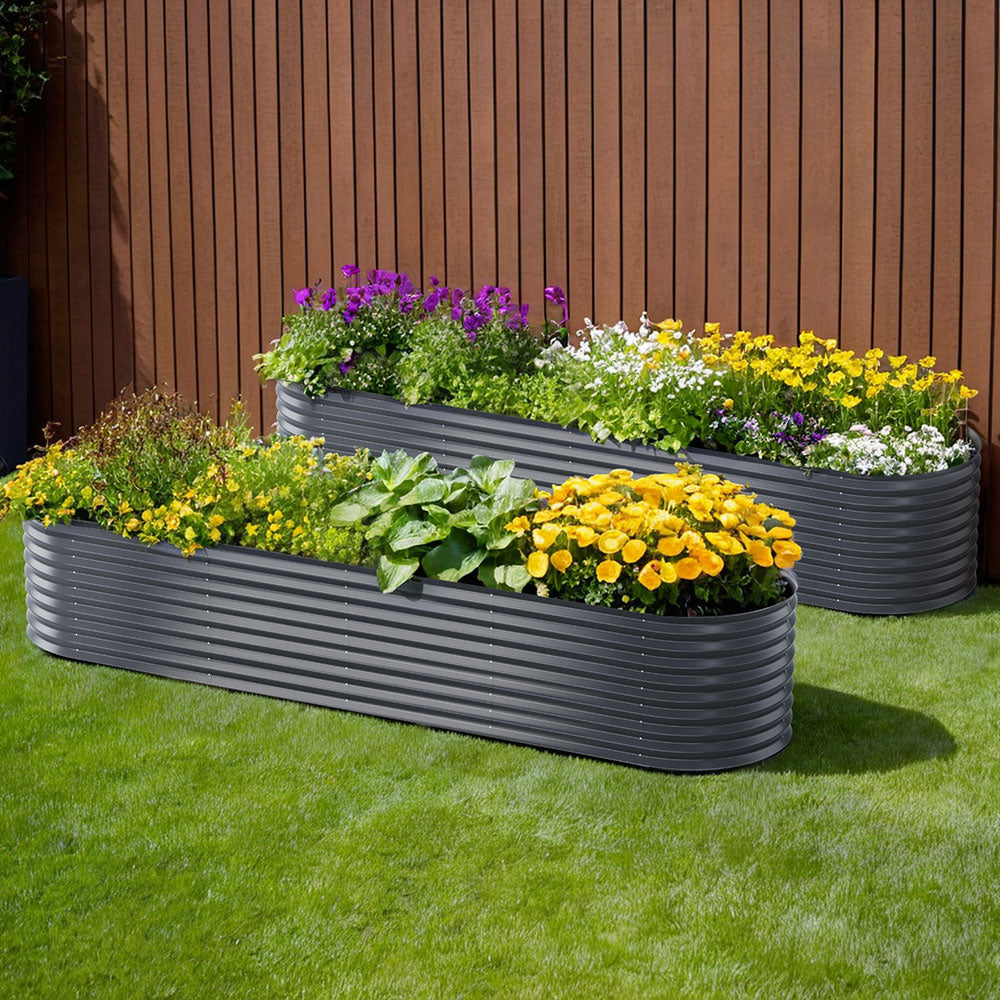 Green Fingers Garden Bed 3.2m x .8m x 560mm (Twin pack)