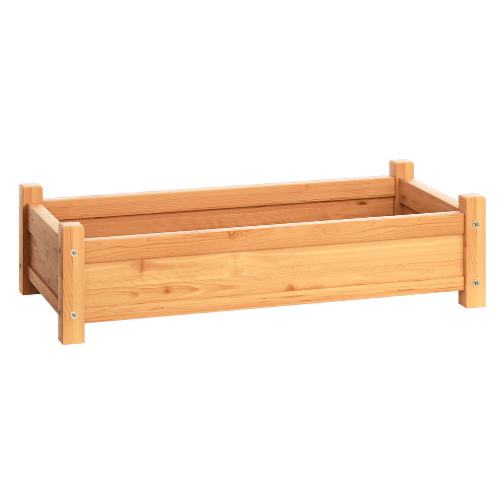 Greenfingers Wooden Raised Garden Bed .65m x.33 x160mm