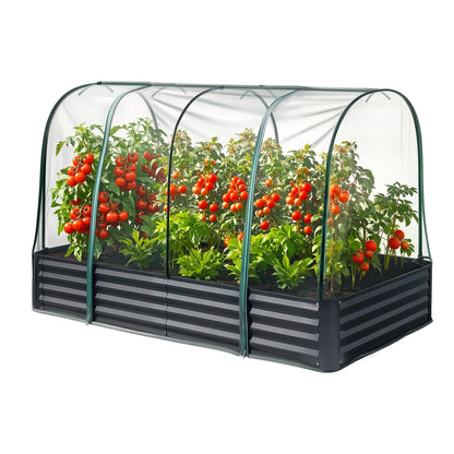 Greenfingers Raised Garden Bed with Cover 1.8m x .9m x 300mm (120cm High with cover)