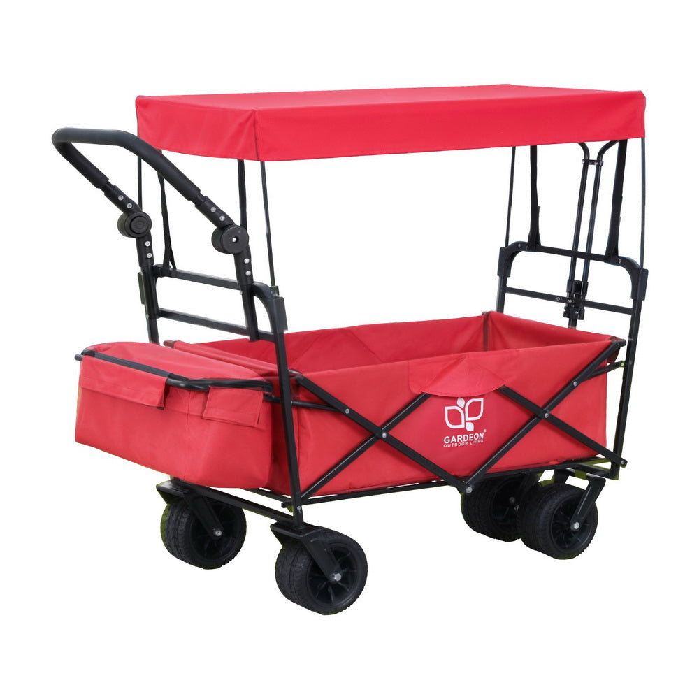 Gardeon Garden Cart  Removable Canopy