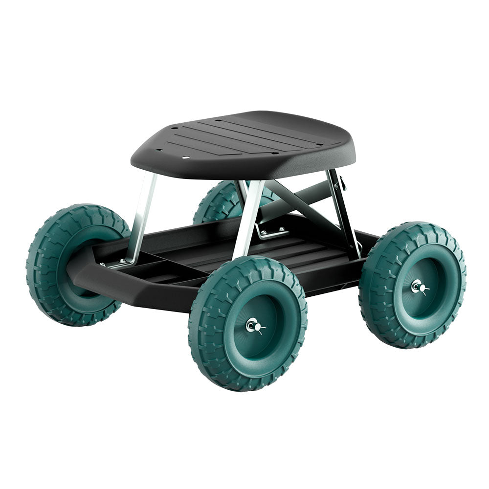 Gardeon Garden Cart Rolling Stool